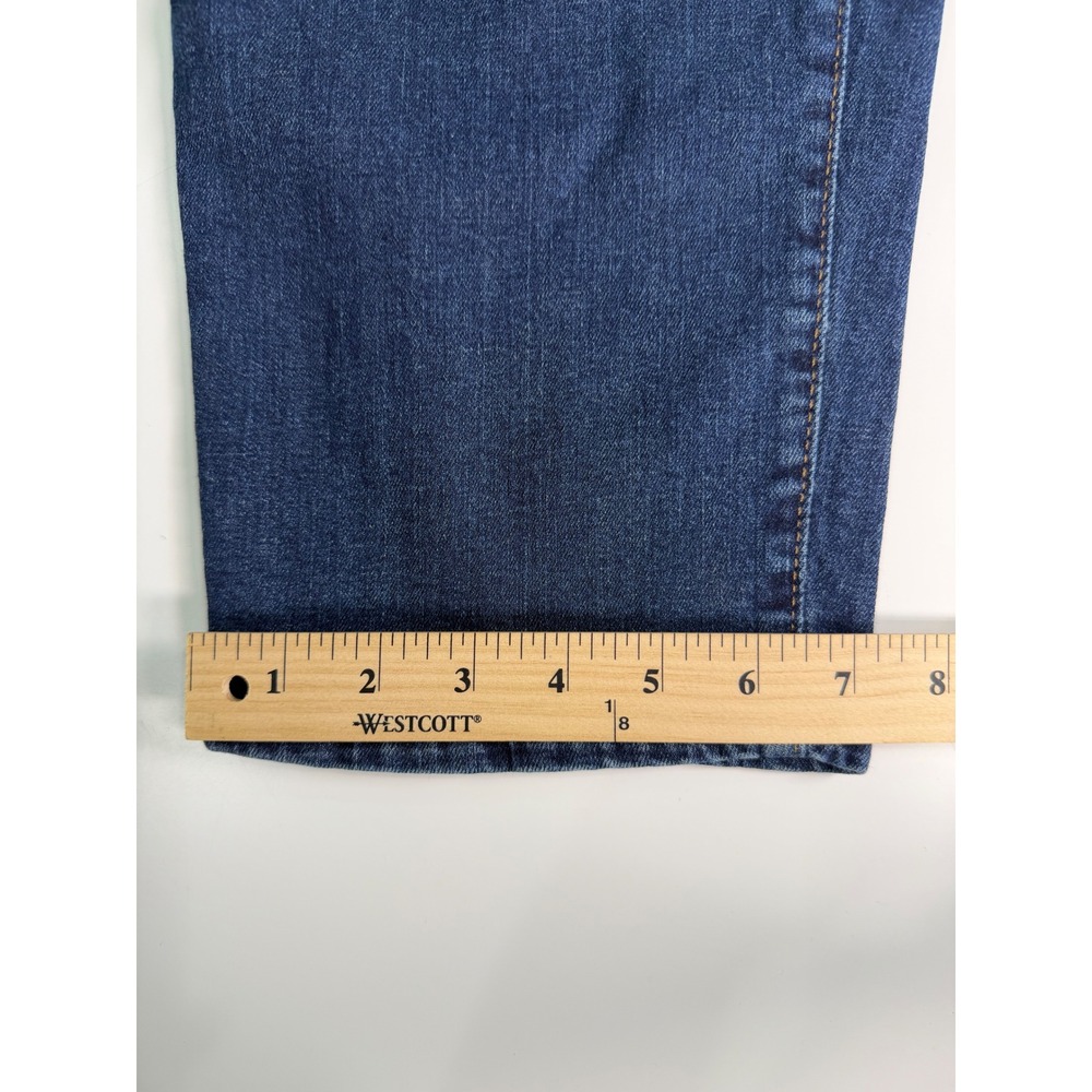 Banana Republic High Rise Straight Leg Jeans Dark Wash 30/10 720976-00 Fall 21 - Picture 9 of 10